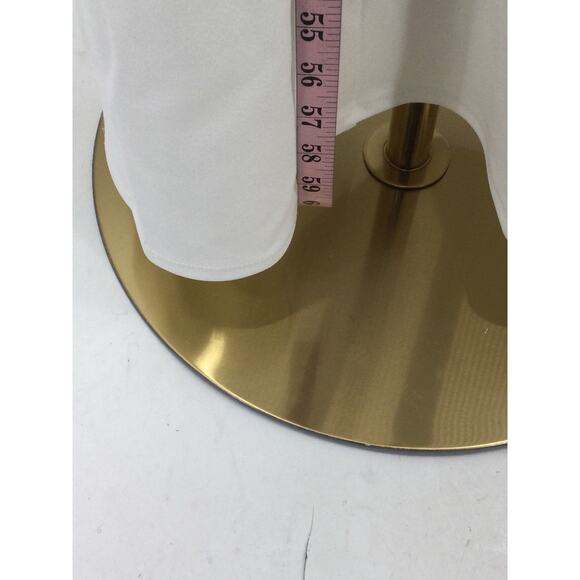 LULU'S  M White What Lovers Do Strapless Straight Neck Wide-Leg Jumpsuit NEW B54 - Picture 5 of 12